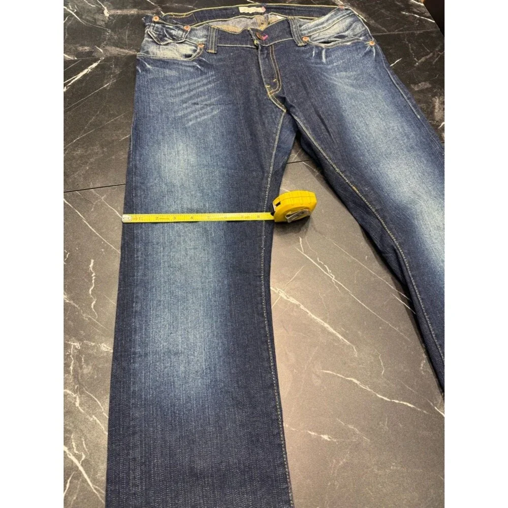 Levi's Y2K Low Rise Bootcut Jeans Women's Juniors 11 Dark Wash Denim EUC
